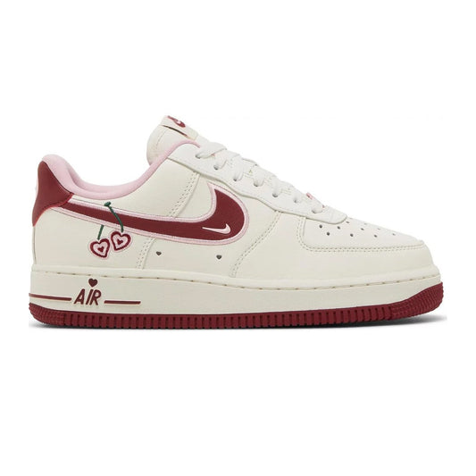 Nike Air Force 1 Valentine'S Day Burgundy