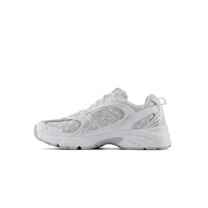 New Balance 530 White/Silver à Pois
