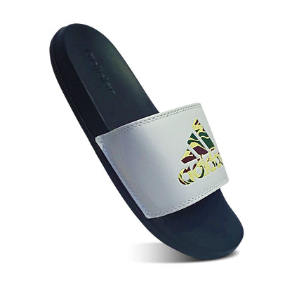 Adidas Adilette Comfort Camo Blanc