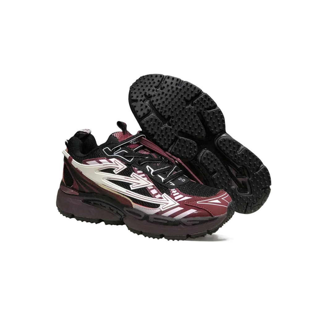 Off-White Be Right Burgundy